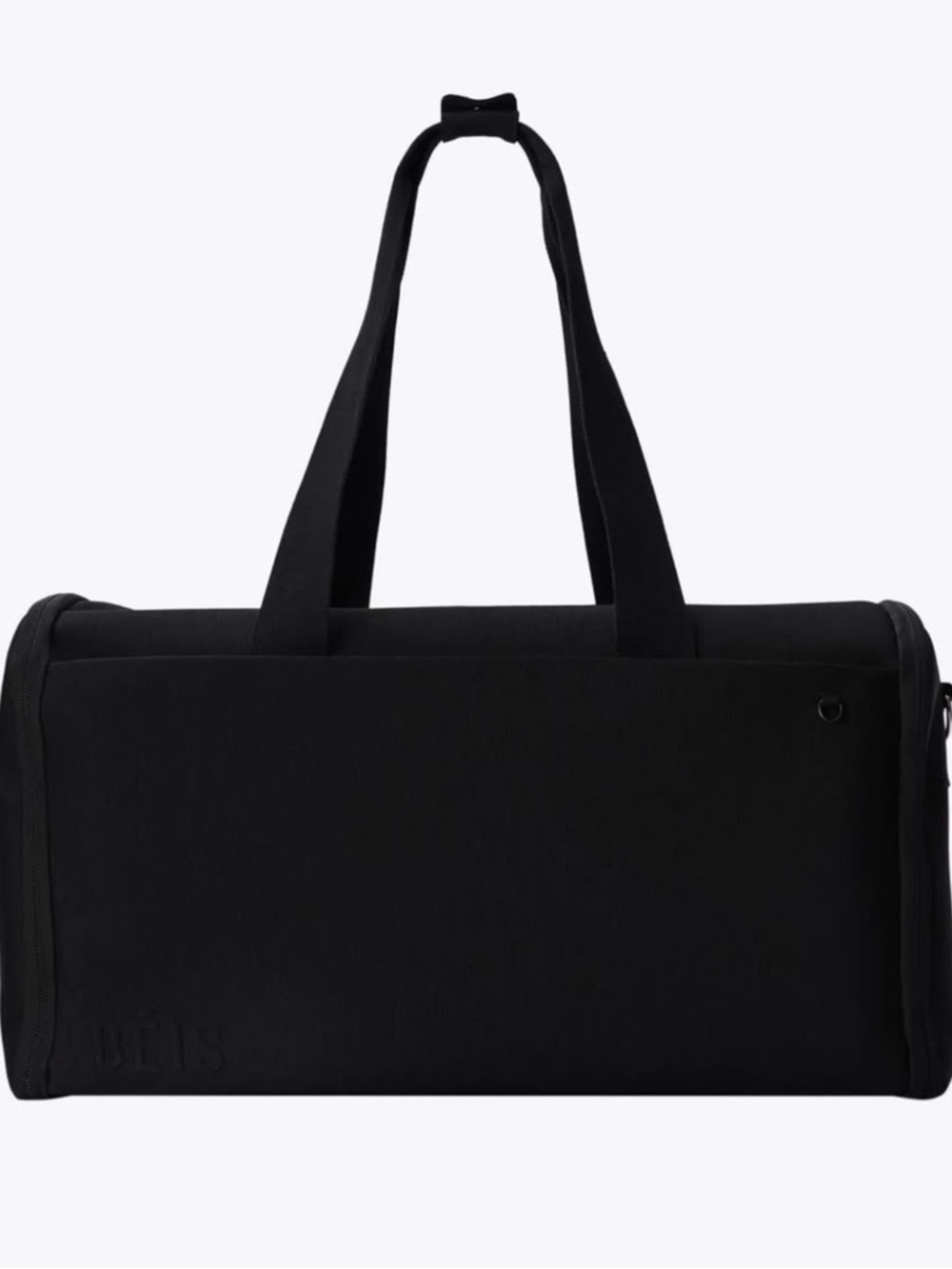 Black Beis Garment Duffel Tote Bag